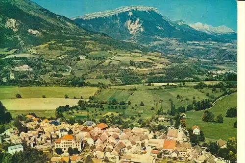 F 38930 CLELLES, Vue airienne, CPSM, CIM-Macon