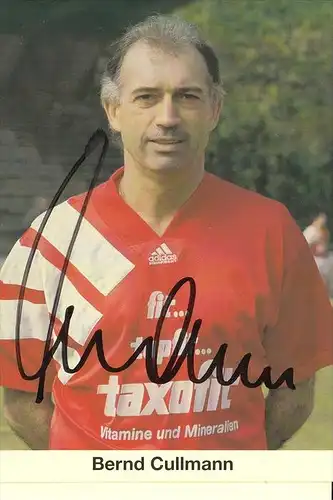 SPORT - FUSSBALL - 1.FC KÖLN - BERND CULLMANN - AUTOGRAMM