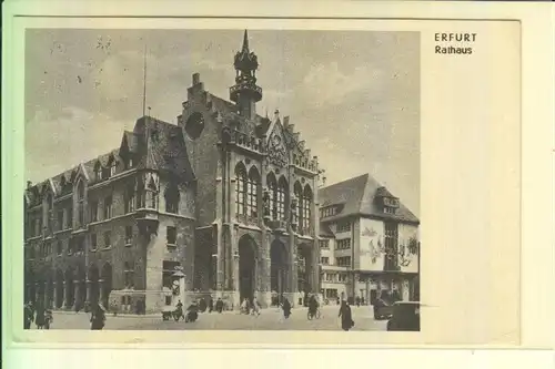 0-5000 ERFURT, Rathaus, 1943