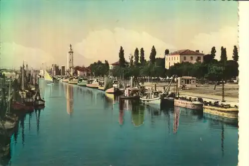I 47900 RIMINI, Portto Canale, 1956
