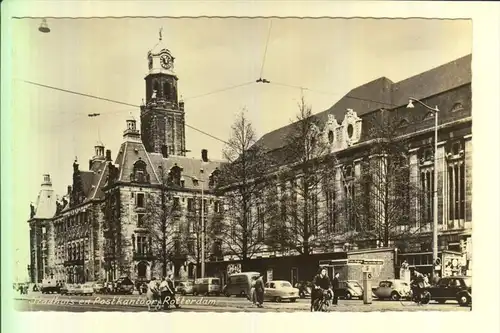 NL - ZUIDHOLLAND - ROTTERDAM, Stadhuis en Postkantoor