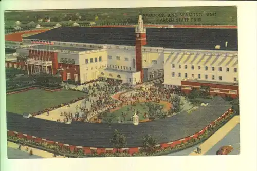 USA - NEW JERSEY - Delaware Township, Garden State Park, 1958 - Linen - Teich