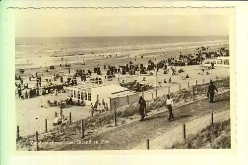 NL - NOORDHOLLAND - ZANDVOORT, Strand een Zee, 1958