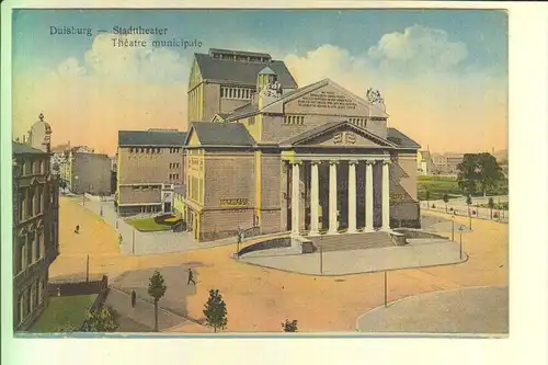 4100 DUISBURG, Stadttheater, 192....