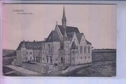 3530 WARBURG, Dominikaner-Kirche, 1913, kl. Einriss