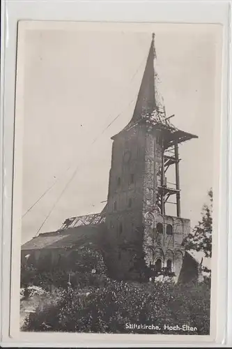 4240 EMMERICH - ELTEN, Stiftskirche Hoch-Elten, Schäden 2.Weltkrieg