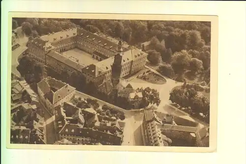 0-5300 WEIMAR, Schloss, Luftaufnahme, WHW 1934/35 Ganzsache