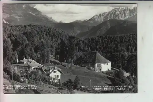 I 39059 OBERBOZEN am Ritten - WOLFSGRUBEN, Pension Flora, 1959