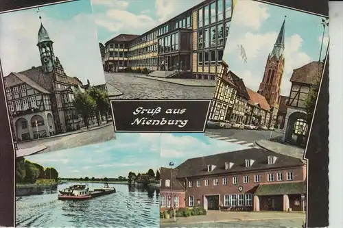 3070 NIENBURG, Mehrbildkarte 1967