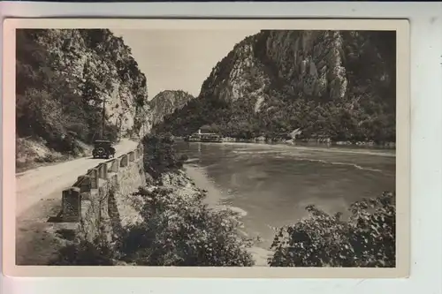 SERBIEN - EISERNES TOR / Grosser Kazan, 1932, Verlag: Donau Dampfschiff...