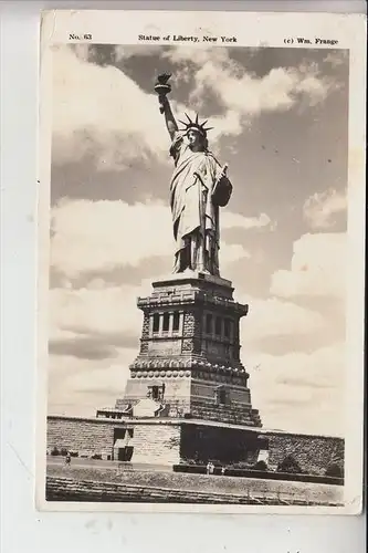 USA - NEW YORK - Statue of Liberty, Freiheitsstatue, 1940