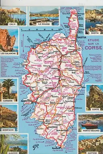 LANDKARTEN - MAPS - Corse / Korsika