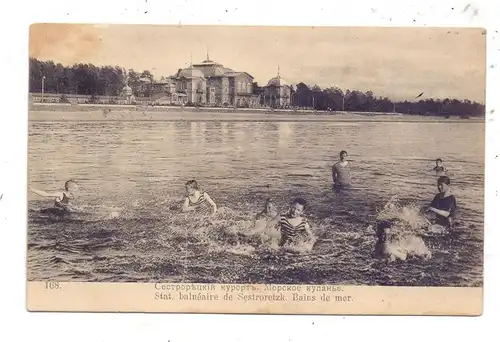 RU 197701 SESTRORETZK, Bains de mer