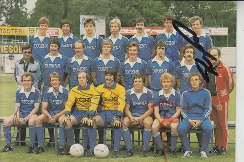 SPORT - FUSSBALL - Darmstadt 98 1978/79 - Mannschaftsfoto mit Autogrammen