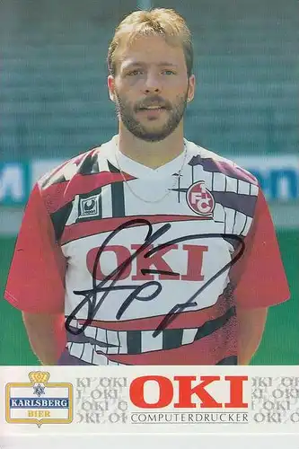 SPORT - FUSSBALL - 1.FC KAISERSLAUTERN 1978 / 79 - Reinhard Stumpf - Autogramm