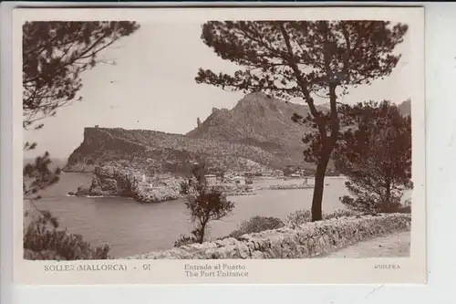E 07100 SOLLER / Mallorca, Entrada al Puerto
