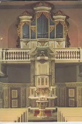 MUSIK - Kirchenorgel - Orgue de l'Eglise - Organ - Organo - Forchheim/ Kr.Marienberg - Silbermannorgel