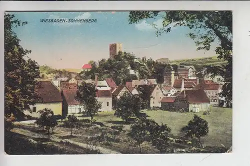 6200 WIESBADEN - SONNENBERG, Ortsansicht 1919