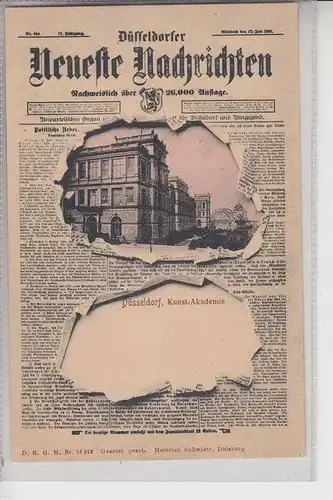 4000 DÜSSELDORF, Düsseldorfer Neueste Nachrichten 1901