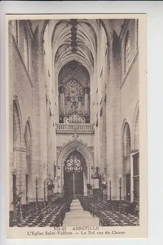 MUSIK - Orgel - Orgue de l'Eglise - Organ - Organo -  Abbeville, L'Eglise Saint-Vulfran