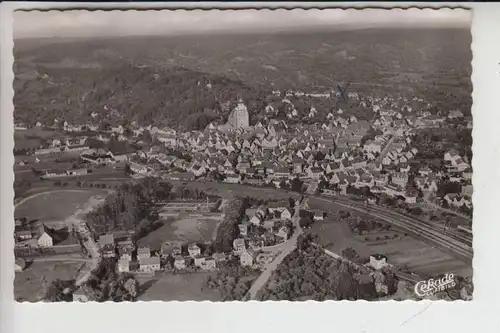 7033 HERRENBERG, Luftaufnahme 1955