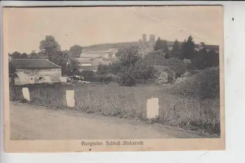 5532 JÜNKERATH bei Gerolstein, 1916, Burgruine Schloss Jünkerath, kl. Knick