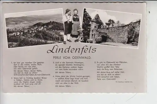 6145 LINDENFELS, Lieder-Karte 1964