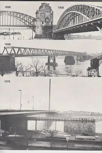 4000 DÜSSELDORF, Verschub der Oberkasseler Brücke 7./8. April 1976, Sonderstempel