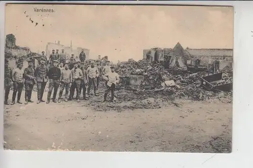 MILITÄR - 1.Weltkrieg - Westfront, 1915, Varennes, deutsche Feldpost