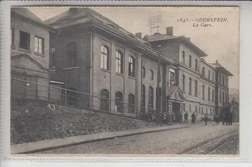 6580 IDAR - OBERSTEIN, Oberstein La Gare - Bahnhof - Station 1927