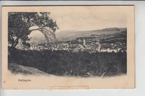 7460 BALINGEN, Ortsansicht, Patent KLAPP-Karte ungeöffnet