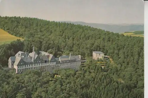 5454 WALDBREITBACH, Heim der Franziskanerinnen, 1962, aptierter Stempel "Waldbreitbach über Neuwied"