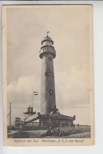 NL - NOORD-HOLLAND - EGMOND aan Zee, 1930, Vuurtoren "J.C.J. van Speyk, Lighthouse - Leuchtturm