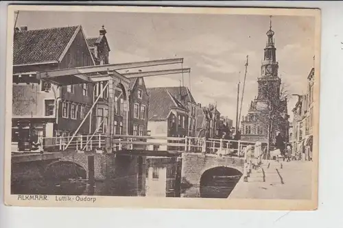 NOORD-HOLLAND - ALKMAAR, Luttik-Oudorp 1930, stamp missing