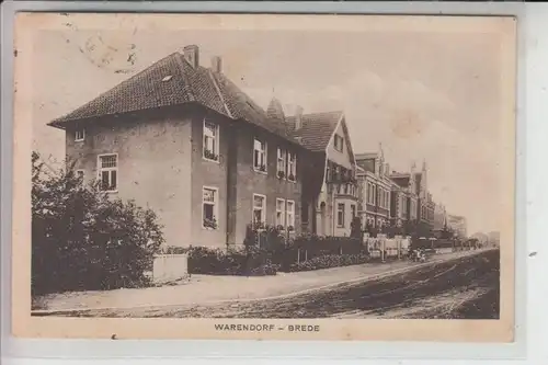 4410 WARENDORF - BREDE, Strassenansicht 1933
