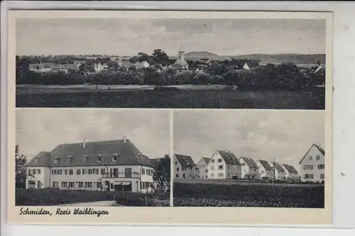 7012 FELLBACH - SCHMIDEN - Kreis Waiblingen, Mehrbildkarte