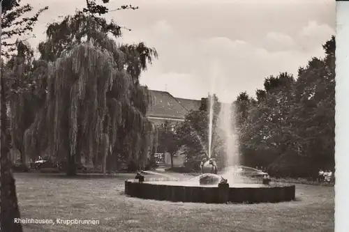 4100 DUISBURG - RHEINHAUSEN, Kruppbrunnen 1961