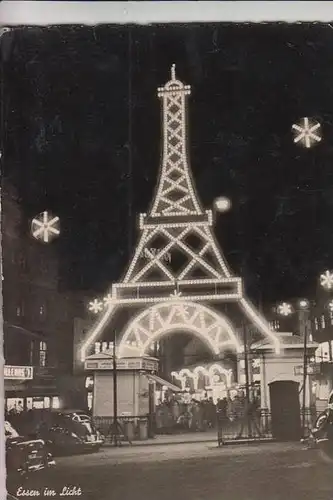 4300 ESSEN im Licht, Eiffelturm Paris, Limbecker Platz