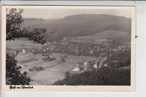 5241 HERDORF - DERMBACH, Ortsansicht 50er-Jahre