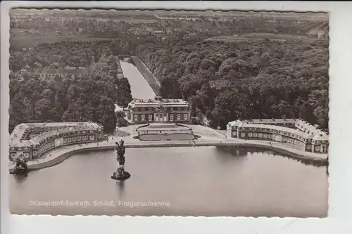 4000 DÜSSELDORF - BENRATH, Schloss Benrath Luftaufnahme 1955