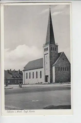 4408 DÜLMEN, Evangelische Kirche 1955