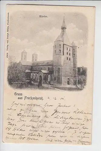 4410 WARENDORF - FRECKENHORST, Kirche 1901