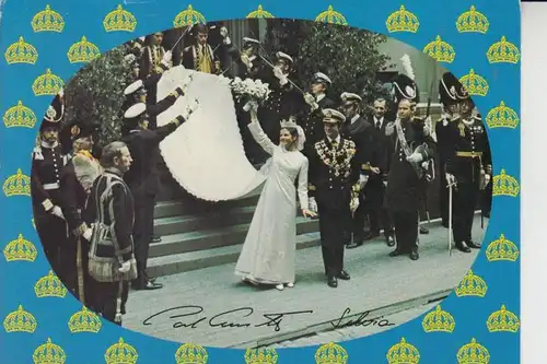 MONARCHIE - SCHWEDEN - Hochzeit 19.Juni 1976