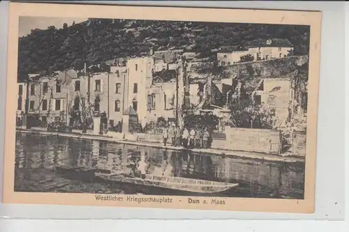 F 55110 DUN SUR MEUSE, 1.Weltkrieg, Zerstörungen
