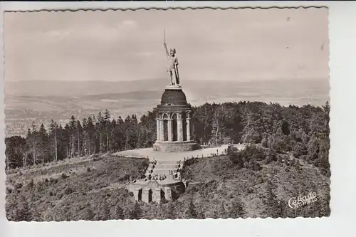 4930 DETMOLD, Hermanns-Denkmal 1954, Luftaufnahme