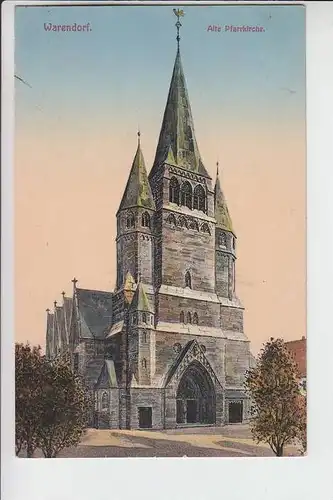 4410 WARENDORF, Alte Pfarrkirche 1913