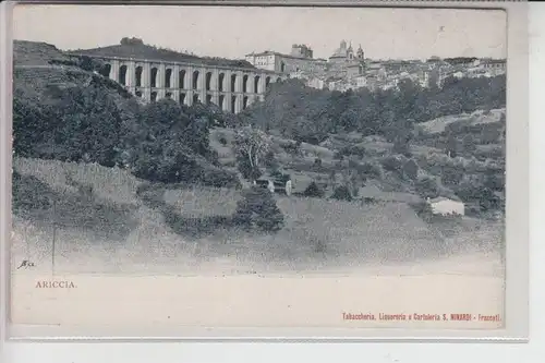 I 00040 ARICCIA, early card, undivided back