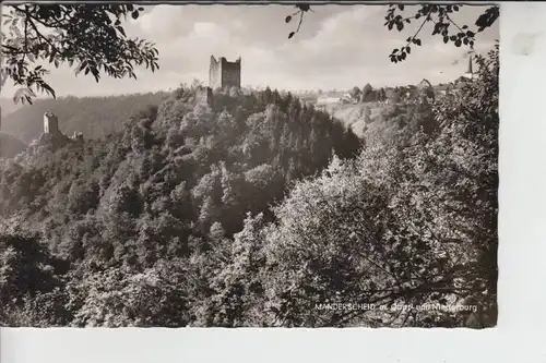 5562 MANDERSCHEID mit Ober- und Niederburg 1957