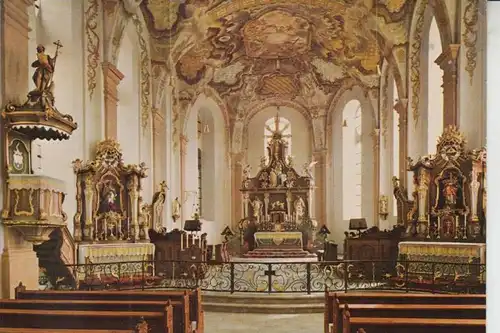 5561 SPRINGIERSBACH, Karmeliterkirche Innenansicht