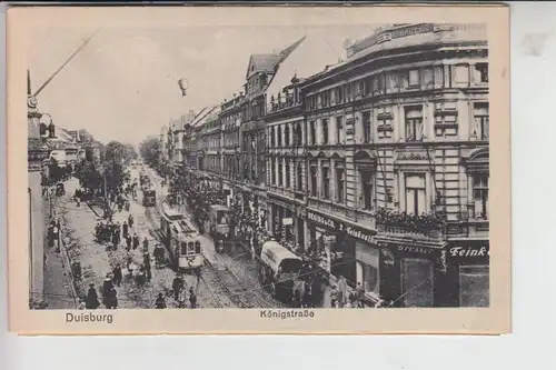 4100 DUISBURG, Königstrasse Strassenbahn Tram